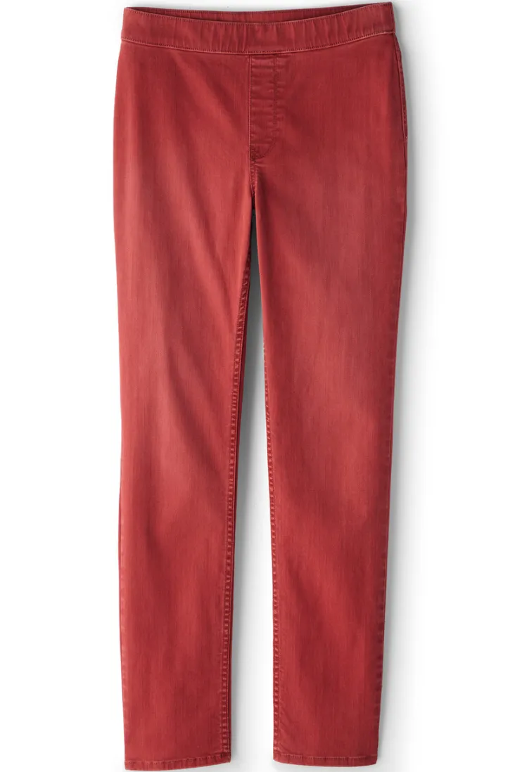 Soft Surroundings Ultimate Denim Pull-On Slim Leg Jeans