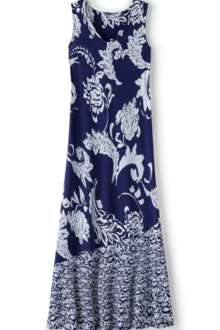 Best Soft Surroundings Vaila Maxi Dress OceanAirScarf/AzoresDi