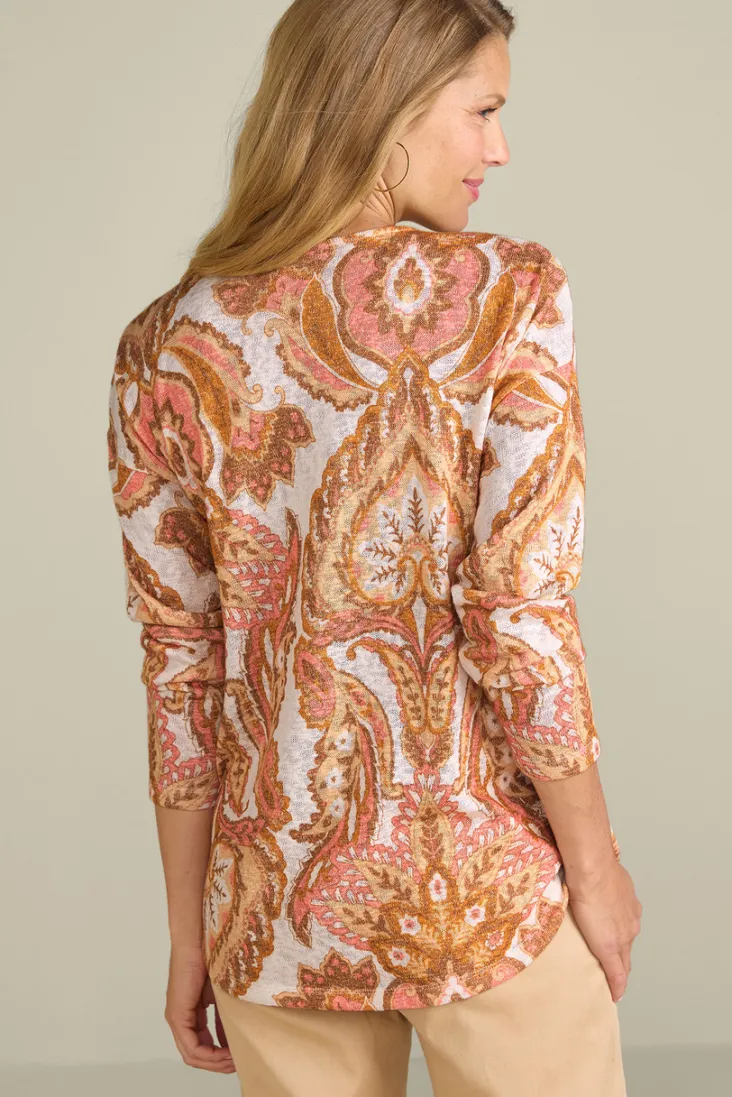 Discount Soft Surroundings Valentina Zip Sweater