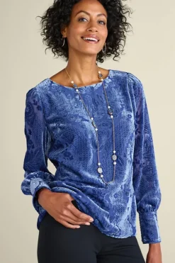 Sale Soft Surroundings Vanetta Velvet Top