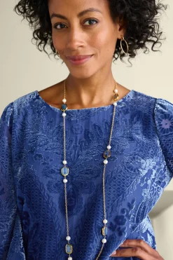 Sale Soft Surroundings Vanetta Velvet Top