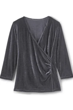 Clearance Soft Surroundings Velvet Alyssa Knit Top
