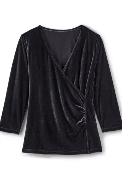 Clearance Soft Surroundings Velvet Alyssa Knit Top