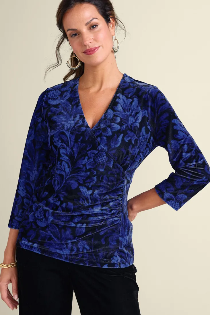 Clearance Soft Surroundings Velvet Alyssa Knit Top
