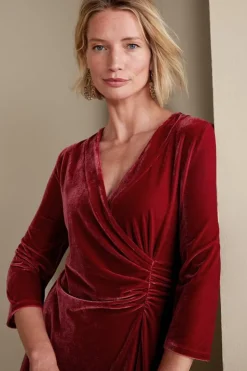 Outlet Soft Surroundings Velvet Hyannis Dress