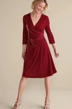 Outlet Soft Surroundings Velvet Hyannis Dress