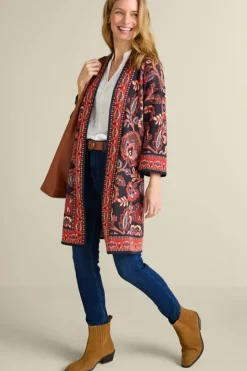 Outlet Soft Surroundings Vitrine Jacquard Cardigan FallGarden
