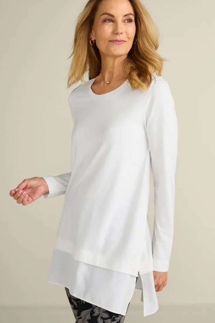 Hot Soft Surroundings Willa Layered Tunic