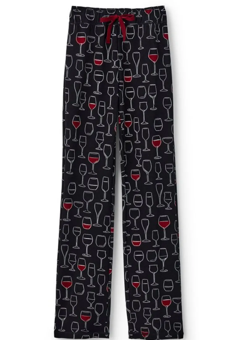 Outlet Soft Surroundings Wine Down Sleep Pants WineDown